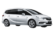 Van Hire Peterhead - Vauxhall Zafira 5 + 2 - Minibus hire Peterhead